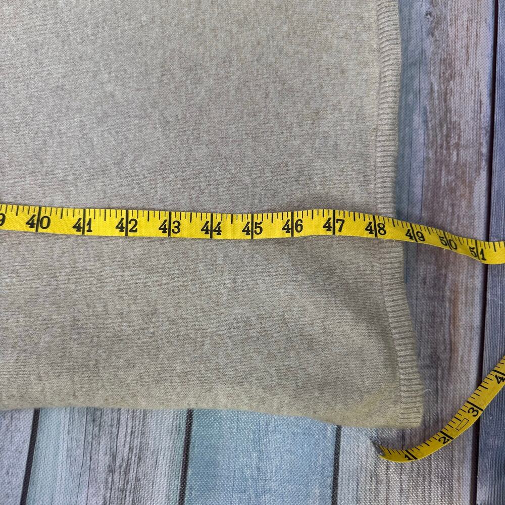 Faherty Jackson Sweater Dress Tan Oatmeal Long Sweater XL - Picture 4 of 10